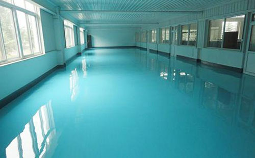 民乐水性杂化聚氨酯地坪涂料